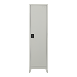 NNEDSZ Single-Door Metal Tall Cabinet Shelf Storage for Home Office Gym