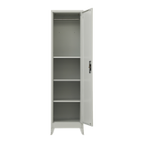 NNEDSZ Single-Door Metal Tall Cabinet Shelf Storage for Home Office Gym