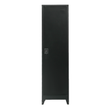 NNEDSZ Single-Door Metal Tall Cabinet Shelf Storage for Home Office Gym