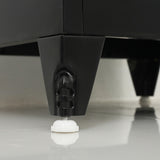 NNEDSZ Single-Door Metal Tall Cabinet Shelf Storage for Home Office Gym