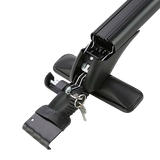 NNEDSZ Lockable Aluminium Car Roof Rack Bars Without Rail Anti Theft Luggage Carrier