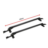 NNEDSZ Lockable Aluminium Car Roof Rack Bars Without Rail Anti Theft Luggage Carrier