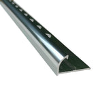 NNEDSZ 10 x Tile Trim Heavy Duty Round Edge Aluminium 10mm