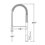 NNEDSZ Basin Mixer Pull-Out Kitchen Tap Faucet Laundry Sink