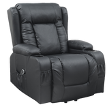 NNEDSZ Lift Heated Leather Recliner Electric Massage Chair with USB port