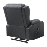 NNEDSZ Lift Heated Leather Recliner Electric Massage Chair with USB port