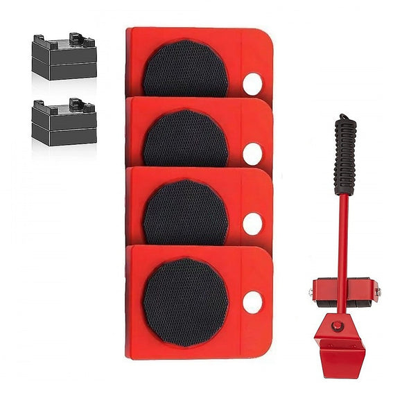 NNEDSZ 4 X All-purpose Dolly Plastic Heavy Duty Furniture Mover Slider Set