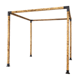 NNEDSZ Roof Pergola Gazebo Shed Matte Black Steel Brackets DIY Kits