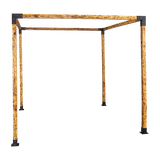 NNEDSZ Roof Pergola Gazebo Shed Matte Black Steel Brackets DIY Kits