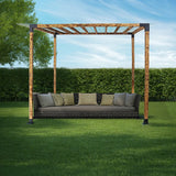 NNEDSZ Roof Pergola Gazebo Shed Matte Black Steel Brackets DIY Kits