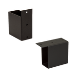 NNEDSZ Roof Pergola Gazebo Shed Matte Black Steel Brackets DIY Kits