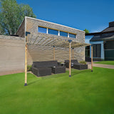 NNEDSZ Roof Pergola Gazebo Shed Matte Black Steel Brackets DIY Kits
