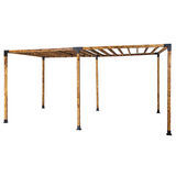 NNEDSZ Roof Pergola Gazebo Shed Matte Black Steel Brackets DIY Kits