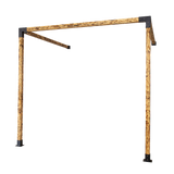 NNEDSZ Roof Pergola Gazebo Shed Matte Black Steel Brackets DIY Kits