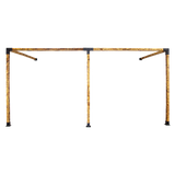 NNEDSZ Roof Pergola Gazebo Shed Matte Black Steel Brackets DIY Kits