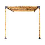 NNEDSZ Roof Pergola Gazebo Shed Matte Black Steel Brackets DIY Kits