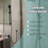 NNEDSZ Hand Held Shower Rail Soap Dish Bathroom Set