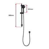 NNEDSZ Hand Held Shower Rail Soap Dish Bathroom Set