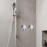 NNEDSZ Bathroom Shower Bath Hot and Cold Mixer WATERMARK Certified in Chrome