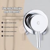 NNEDSZ Bathroom Shower Bath Hot and Cold Mixer WATERMARK Certified in Chrome
