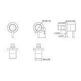 NNEDSZ Bathroom Shower Bath Hot and Cold Mixer WATERMARK Certified in Chrome