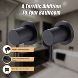 NNEDSZ Bathroom Shower Bath Hot and Cold Mixer WATERMARK Certified in Black