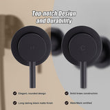 NNEDSZ Bathroom Shower Bath Hot and Cold Mixer WATERMARK Certified in Black