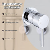 NNEDSZ Single Round Shower Bath Mixer Tap Bathroom WATERMARK Approved