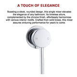 NNEDSZ Single Round Shower Bath Mixer Tap Bathroom WATERMARK Approved