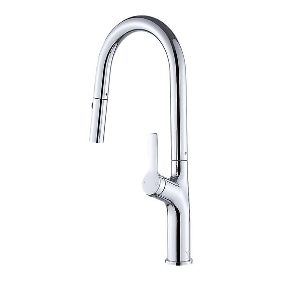 NNEDSZ Kitchen Laundry Bathroom Basin Sink Pull Out Mixer Tap Faucet in Chrome