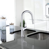 NNEDSZ Kitchen Laundry Bathroom Basin Sink Pull Out Mixer Tap Faucet in Chrome