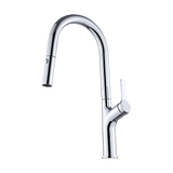 NNEDSZ Kitchen Laundry Bathroom Basin Sink Pull Out Mixer Tap Faucet in Chrome