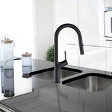 NNEDSZ Kitchen Laundry Bathroom Basin Sink Pull Out Mixer Tap Faucet in Black