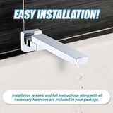 NNEDSZ Bath In Wall Swivel Spout in Polished Chrome Finish