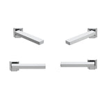 NNEDSZ Bath In Wall Swivel Spout in Polished Chrome Finish