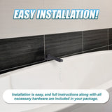NNEDSZ Bath In Wall Swivel Spout in Matte Black
