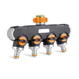 NNEDSZ 4-Way Water Distributor Garden Irrigation