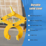 NNEDSZ Steel Single Scissor Pallet Puller Clamp 1 Ton Capacity Pallet Grabber