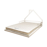 NNEDSZ Pine Wood Floor Bed House Frame for Kids and Toddlers