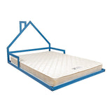 NNEDSZ Pine Wood Floor Bed House Frame for Kids and Toddlers