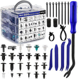 NNEDSZ 1000PCS Car Retainer Clips Auto Fasteners Push Trim Clips Pin Rivet Bumper Kit