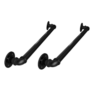 NNEDSZ 2m Handrail Stair Rail Grab Balustrade Staircase Banister + Installation Kit