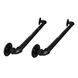 NNEDSZ 2m Handrail Stair Rail Grab Balustrade Staircase Banister + Installation Kit