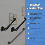NNEDSZ 2m Handrail Stair Rail Grab Balustrade Staircase Banister + Installation Kit