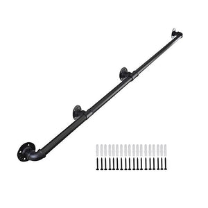 NNEDSZ 3m Handrail Stair Rail Grab Balustrade Staircase Banister + Installation Kit