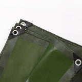 NNEDSZ 2m x 3m Army Tarp Heavy Duty 400GSM Tarpaulin Canvas Cover Waterproof Sun Blocked