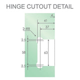 NNEDSZ 70cm Frameless Swing Bath Panel with Chrome Hardware