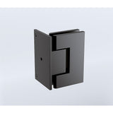 NNEDSZ 70cm Frameless Swing Bath Panel with Black Hardware