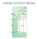 90cm Frameless Swing Bath Panel with Brushed Gold Hardware