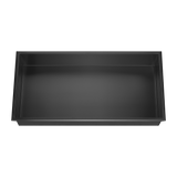 NNEDSZ 641 x 336 x 101mm Shower Niche Single Shelf Organizer No Tile Needed in Black